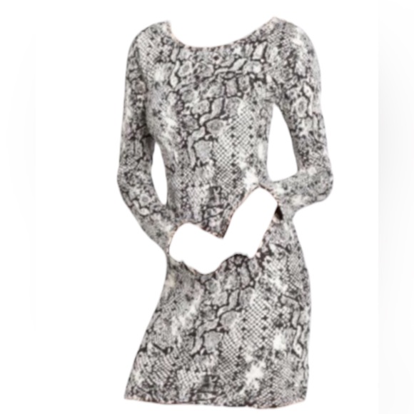 NWT Romeo & Juliet Couture python print dress - Picture 7 of 8